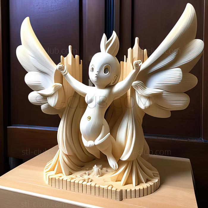 3D модель Dawn of a Royal Day Togekiss Dance Принцессы Покмоны (STL)